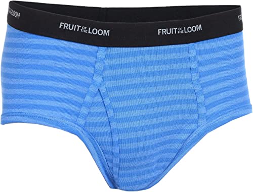 Fruit of the Loom Men's Fashion Briefs 12-Pack Value MYSTERY COLORS Cotton Waistbands Vary 2X-Large Assorted3