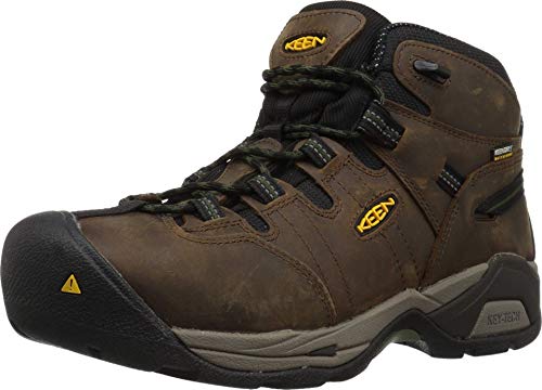KEEN Utility Detroit XT Mid Steel Toe Waterproof Cascade Brown/Bronze Green 12 D (M)