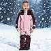 Kids One Piece Ski Suits 2025 Fashion Boys Girls Winter Waterproof Insulated Snowsuit Snowboarding Outdoor Overalls