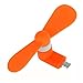 EX ELECTRONIX EXPRESS 6-Pack Portable Electric MicroUSB Fans for Smartphones and Tablets - Micro USB
