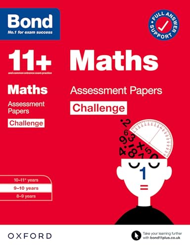 Bond 11+: Bond 11+ Maths Challenge Assessment Papers 9-10 years (Bond Challenge)
