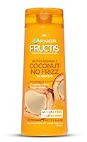 Garnier Fructis Coconut No-Frizz Shampoo for Frizzy Hair, 315ml