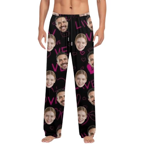 Pantalon de pyjama décontracté pour homme en coton doux