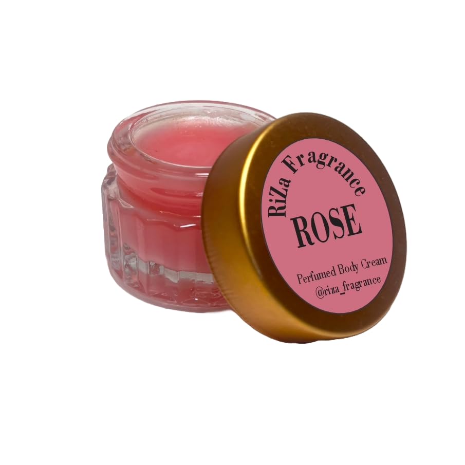 Riza Fragrance Rose Alcohol Free Solid Perfumes with Woody Rose, Musk and Vanilla for Women | Non-Greasy Cologne | Strong & Lasting Fragrance | for Her | 12 Ml | WAX-image-0