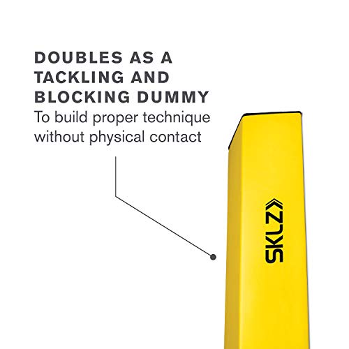 Sklz Football Dummy For Tackling And Blocking, 10-Inch Step-Over Dummy, Yellow #TOP3