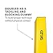 SKLZ Football Dummy for Tackling and Blocking, 10-inch Step-Over Dummy, Yellow