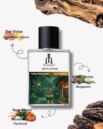 Image of Mitti Attar Unisex Perfume | Long Lasting Extrait De Parfum 12 Hours+ | Daily Wear & Special Occasion Scent