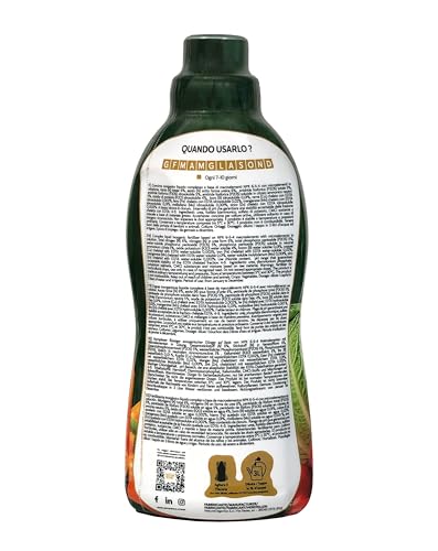 Nutrigold® Concime Universale | Fertilizzante Per Aromatiche E Tutti Ortaggi - Formula Bilanciata Con Azoto, Fosforo E Potassio - Nutrizione 100% Naturale A Km0 - Formato Liquido 700G + 50G Omaggio - 3