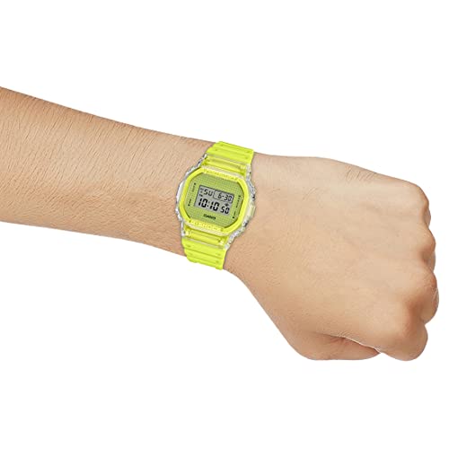 Image of Casio G-Shock DW-5600GL-9DR Digital Dial Lime Green Resin Strap Men's Watch Shock and 200M Water Resistant G1360