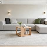 Frdhee Mesas De Centro Pequeñas, Ahorro de Espacio 40x40x30 cm