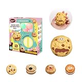 Popobox Home Gachapon - Máquina con 6 cápsulas, dispensador de juguetes de cápsulas, juguetes novedosos para fiestas para niños y niñas, premio de Navidad (contiene 6 galletas exprimibles al azar)