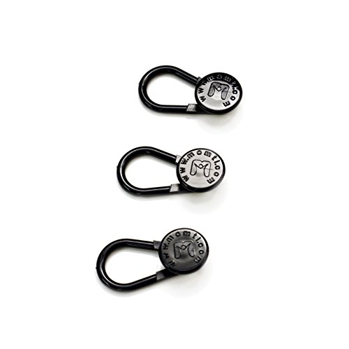 More of Me to Love Black Button Waist Extender (3 to a Package) - Adds 1