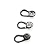 Black Button Waist Extender (3 to a Package)