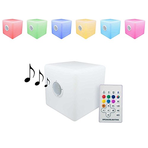 Cubo led Luminoso 40x40cm Altavoz Bluetooth portátil Cambio de Color ENNVÍO Gratis 24 Horas