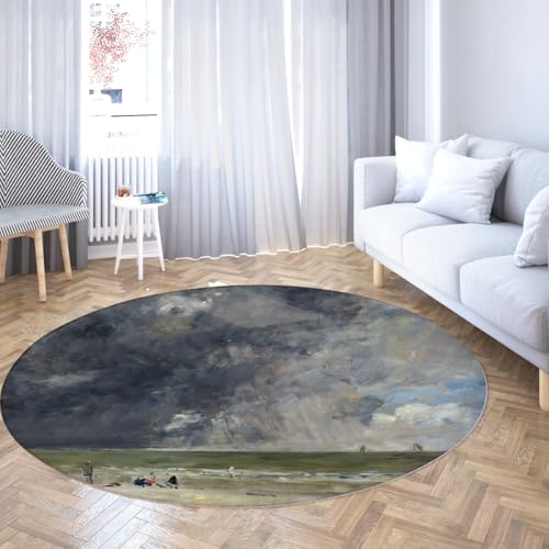 Beach at Trouville hXP[v vg Eh O 150cm 􂦂銊~߃[pC тȂ X[ T[N J[ybg QOfbL peBIp