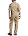 Dickies Men's Short Sleeve Coverall, Khaki, Medium Regular