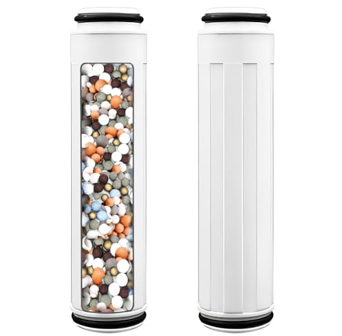 ZECARFA Shower Head Filter Replacement for FEELSO Showerhead, 2 Pack