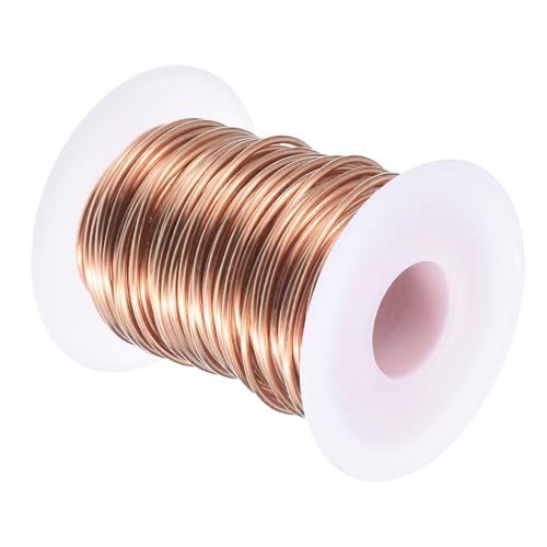 Fil de cuivre nu à 99.9% de pureté en calibre 14 AWG de 20 mètres