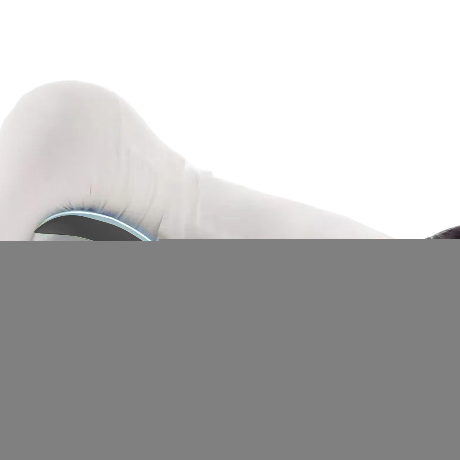 Oreiller incliné en mousse à mémoire de forme ergonomique pour le soutien du cou