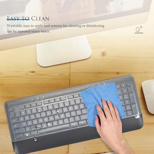 Protector de teclado para Logitech MK545 MK540 silicona miniatura 6