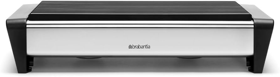 Amazon.com: Brabantia 477102 Food Warmer, 2 Burner - Matt Steel