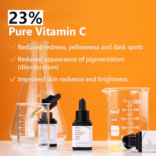 IsNtree Hyper Vitamin C 23 Serum | 23% Pure Vitamin C + Vitamin E & Panthenol for Face beauty I Korean skin care and Made in Korea
