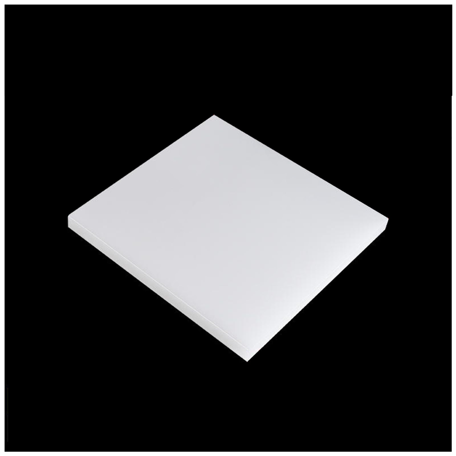Placa de nailon, Lámina de nailon PA Lámina de plástico Placa de ingeniería Varios tamaños(200 * 250 * 30mm)