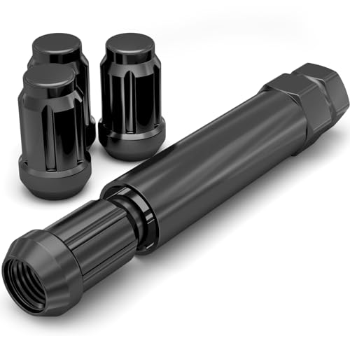 Tuerca estriada M12x1.50 antirrobo con llave de ajuste exacto 6