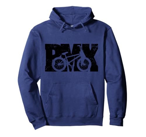 BMX Shirt Vintage Bicycle Fans Children Gift Boys Youth Pullover Hoodie