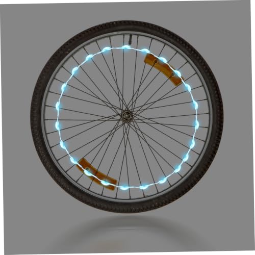 Luces LED para ruedas de bicicleta recargables RGB y accesorios de seguridad vial 6