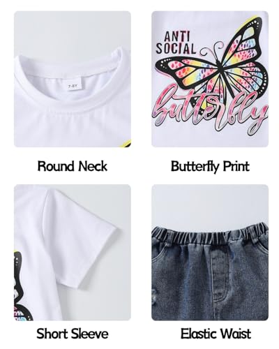 Image of 9-16Y Tween Girl Clothes 2 Piece Short Sleeve Heart Print Top and Shorts Teen Girl Summer Outfits Short Set