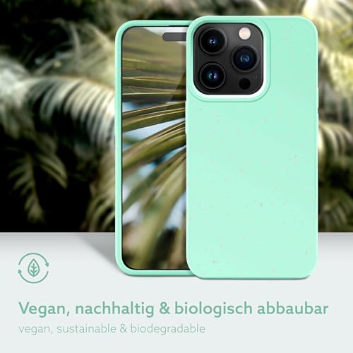 Coque sans plastique iPhone 15 Pro pour éviter les déchets et protéger l'environnement