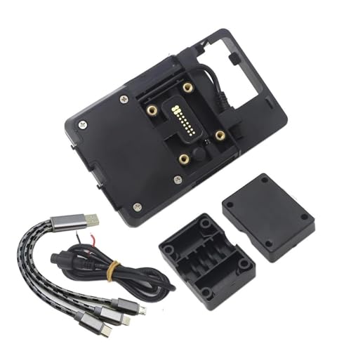 PFBGEXV GPS Navigation Board Bracket Satellitare GPS per R1200GS per R1200 GS navigatore GPS Portatile Caricatore USB Supporto per Navigazione Telefono Moto