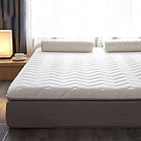 Colchón japonés de espuma viscoelástica tatami para suelo, colchoneta portátil plegable para futón para el hogar y el dormitorio, color blanco, 150 x 200 cm