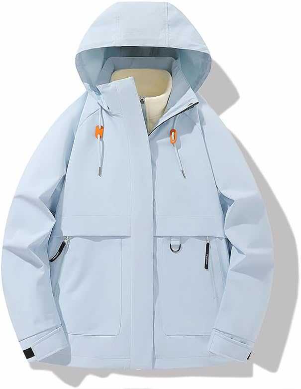 Women's 3-in-1 Waterproof Winter Jacket, Thickened Insulated Outdoor Sports Climbing Ski Suit