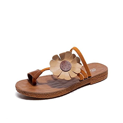 Clip cool pantoufles CXSM à semelle respirante et motifs fleurs sauvages