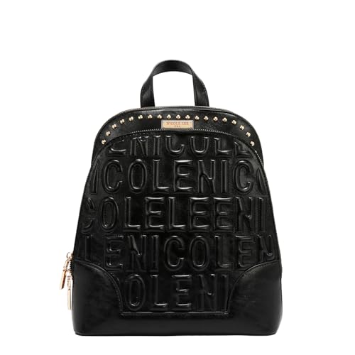 Opiniones y reviews de Mochilas Nicole Lee Top 5. 41 Mochila dome Nicole Lee en relieve y estoperoles FW25