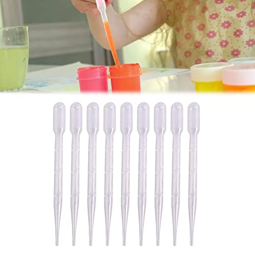 Pipetas Plastico,Pipeta Desechable,Pipeta Transferencia,Pipeta Cuentagotas,Pipeta Transparente,para Dulces Chocolate Cupcakes Candy Moldes,3ml,20PCS