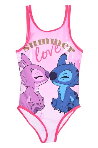 Maillot de bain Stitch fille enfant une pièce motif Stitch et Angel