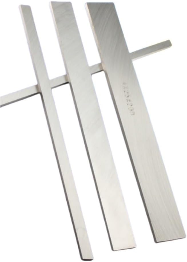 HRC60 HSS Rectangle Metalwork Boring Bar 8mm Thick, Fly Cutter Cutting Lathe Tool Bit 200mm Length 1pc(200x18x8mm)