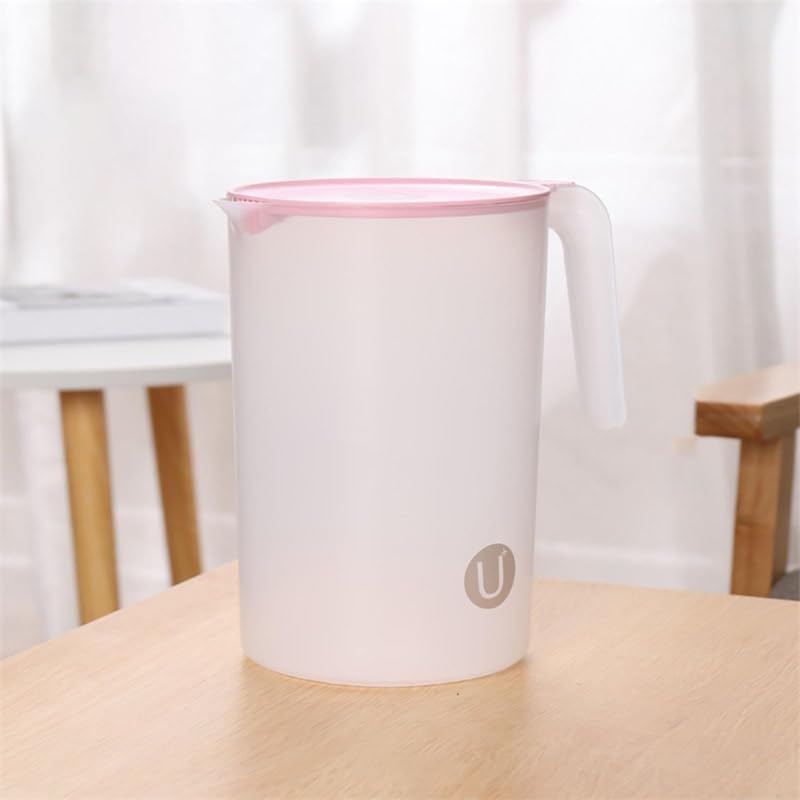 Amazon.co.jp: ピッチャー 2L 冷水筒 麦茶ポット 蓋付き 目盛付 広口