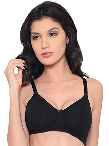 Image of Laavian Women's Cotton Non Padded Non-Wired Shaper T-Shirt Bra
