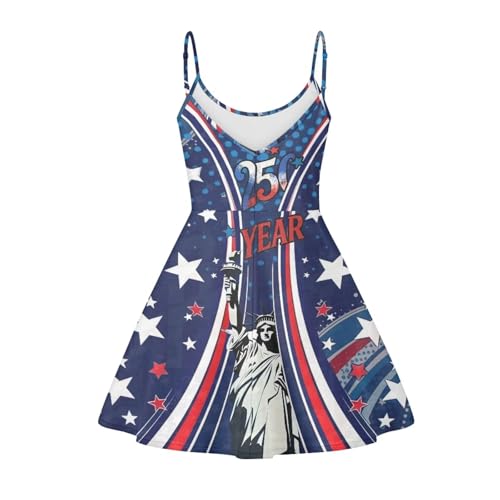 Image of Coloranimal Women's Summer Sleeveless Casual Swing Dresses with Loose Fit Beach Sundress