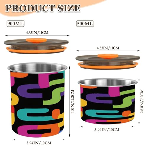 Envase de café ATTX acero inoxidable 17 oz hermético miniatura 2