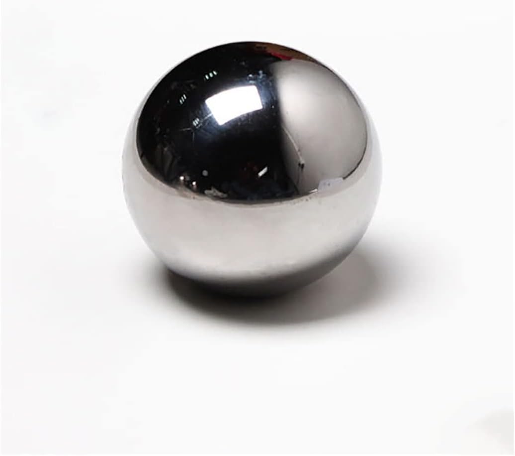 Bearing Balls,Steel Ball, Solid 304 Stainless Steel Ball Dia 0.4mm 0.5mm 0.9mm- 10mm Round Ball Bearing Balls Smooth Ball(100pcs,10mm)