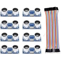8 módulos ultrasónicos compatibles con HC sensor de distancia de