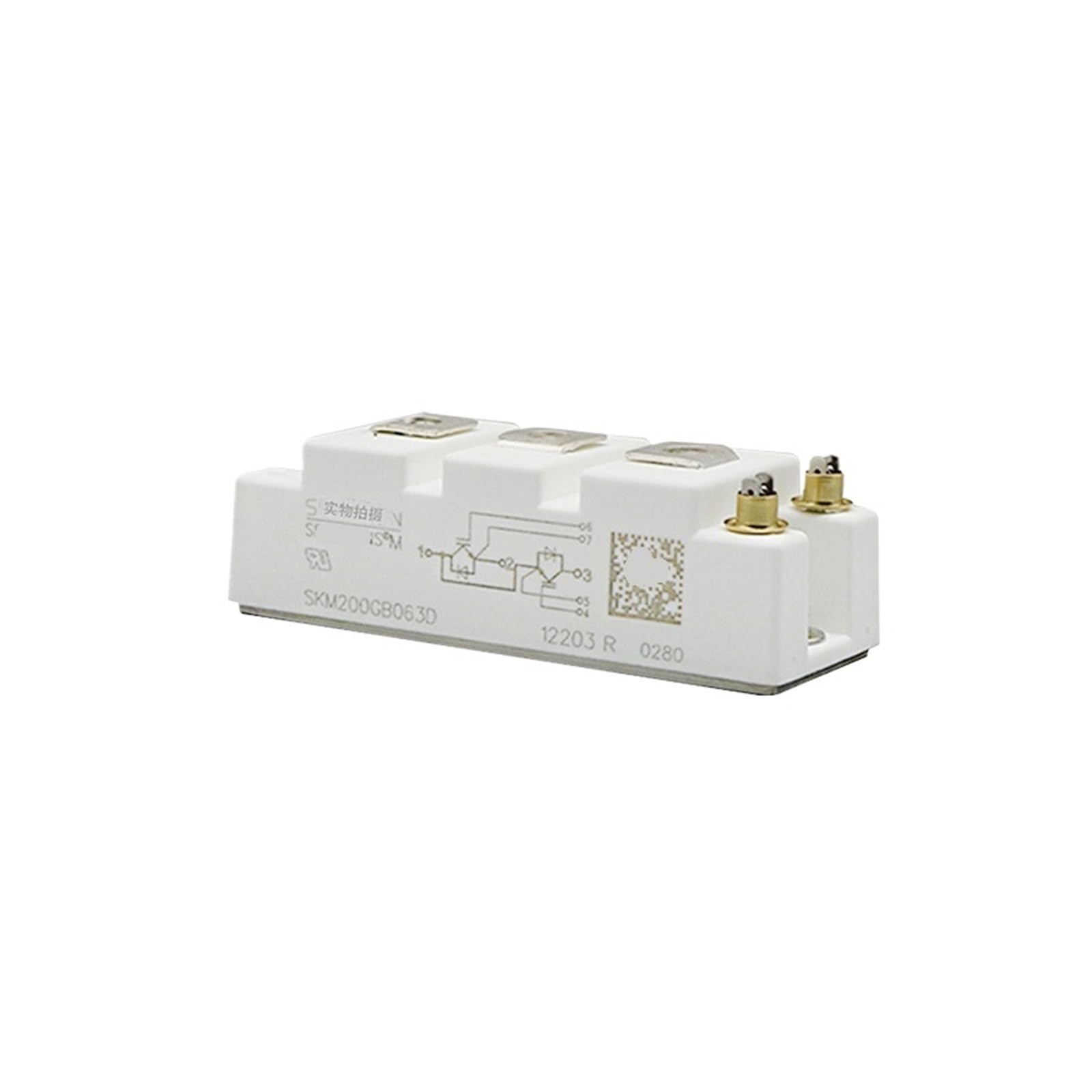 Module IGBT SKM200GB063D robustesse thermique pour haute tension 600V