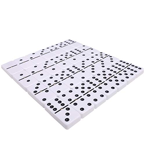 Double 6 Large White Domino Set Silverman & Co. miniatura 6