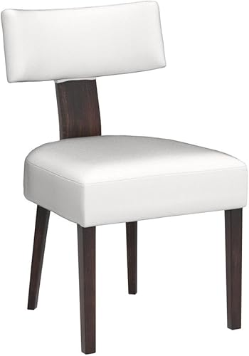 Miniatura 5 de HNY - Juego de 6 sillas de comedor modernas de mediados de siglo, sillas de cocina de terciopelo tapizadas con respaldo curvo, estilo granja, con