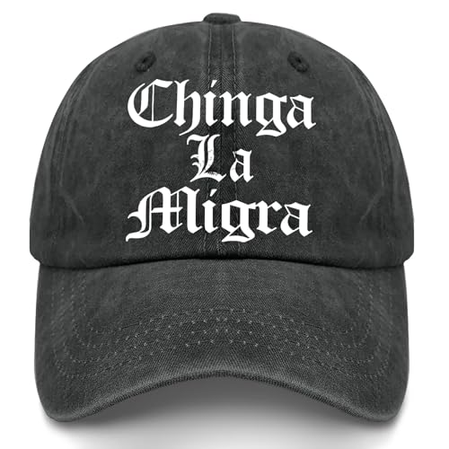 Chinga La Migra Immigration Political Protest Cap Adjustable Baseball Hat